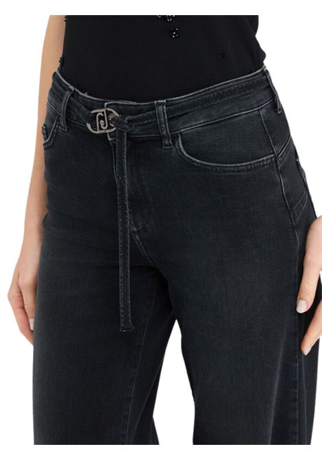 Jeans flare con cintura DENIM NERO Liu Jo | UF5100D02648L451